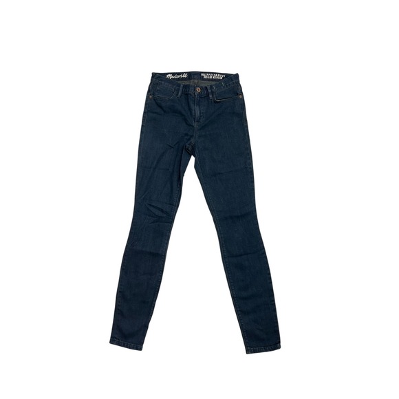 Madewell Denim - Women's Madewell Jeans‎ size 26 Skinny Skinny High Rise Dark Wash